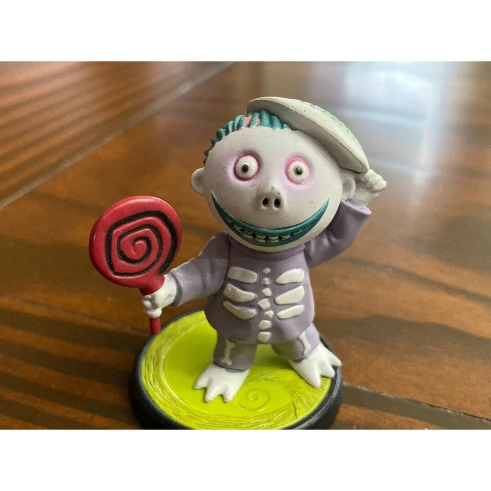 Barrel Skeleton The Nightmare Before‎ Christmas Cake Topper Figure Halloween